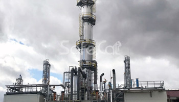 Process gases purification, Chemical plant