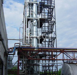 Off-gases afterburner, JSC Karelia DSP