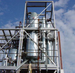 Off-gases afterburning system, JSC Karelia DSP