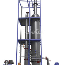 Gas emissions treatment system SC (basic module)
